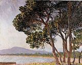 Claude Monet Beach in Juan-les-Pins painting